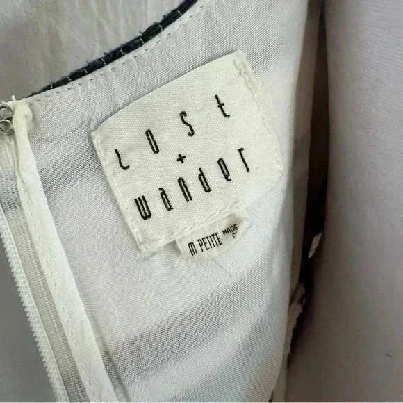 Lost + Wander patriotic midi dress with tie-up front. - Picture 10 of 12